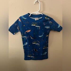 Hanna Andersson Shorts PJ Set w Under the Sea Mermaid Pattern